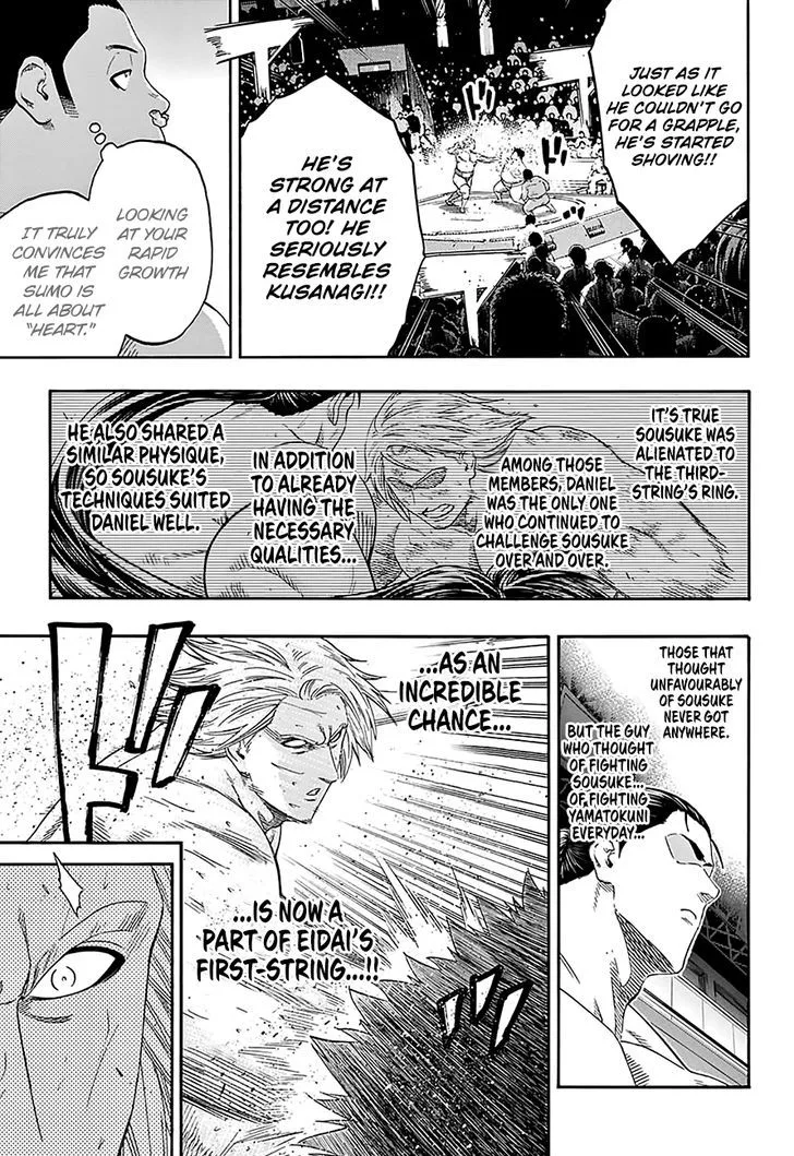 Hinomaru Zumou Chapter 144 page 9