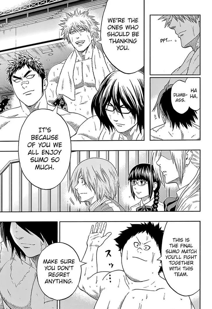 Hinomaru Zumou Chapter 145 page 9