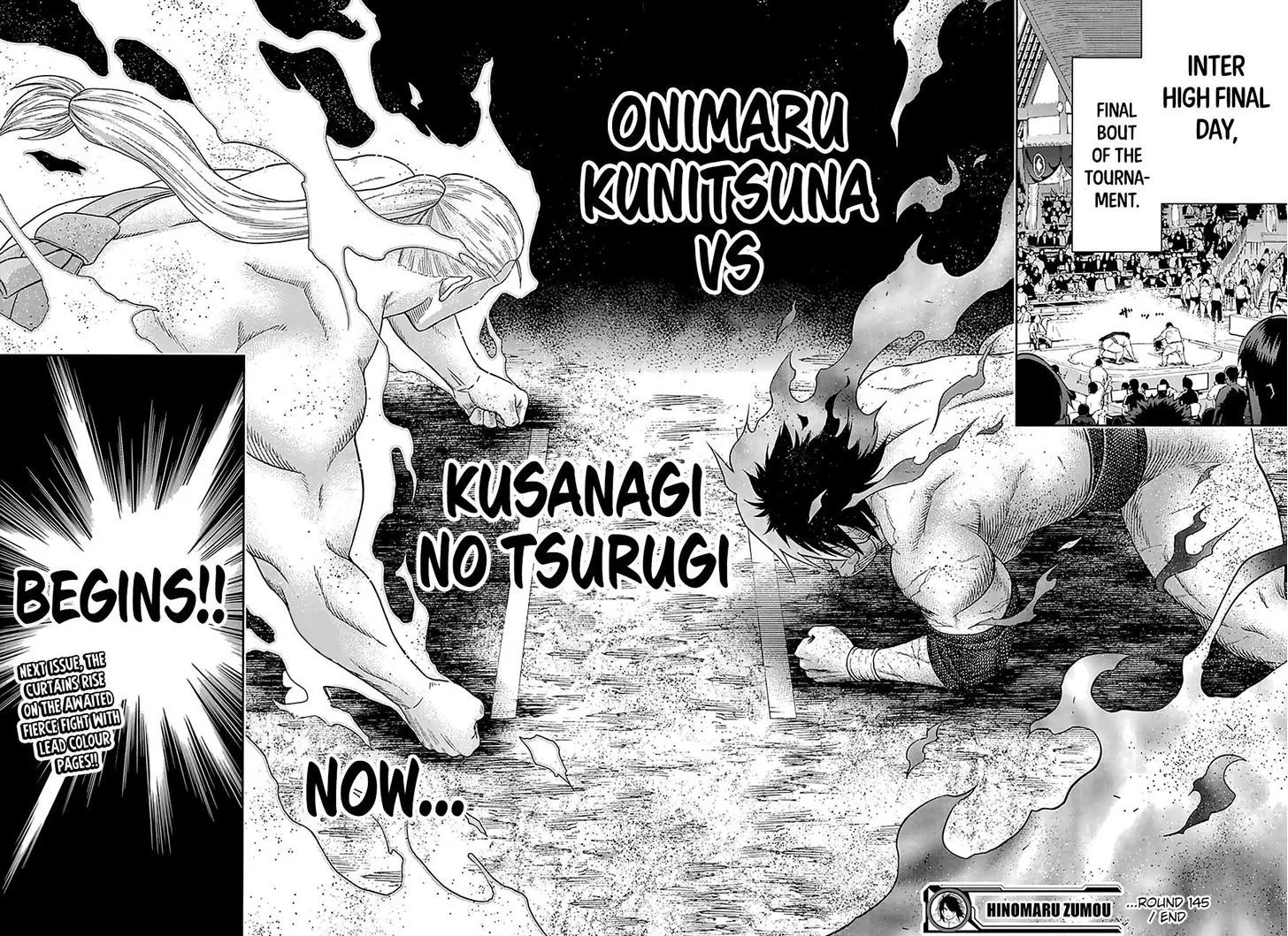 Hinomaru Zumou Chapter 145 page 17