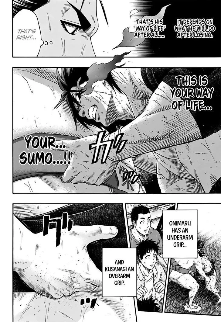 Hinomaru Zumou Chapter 147 page 14