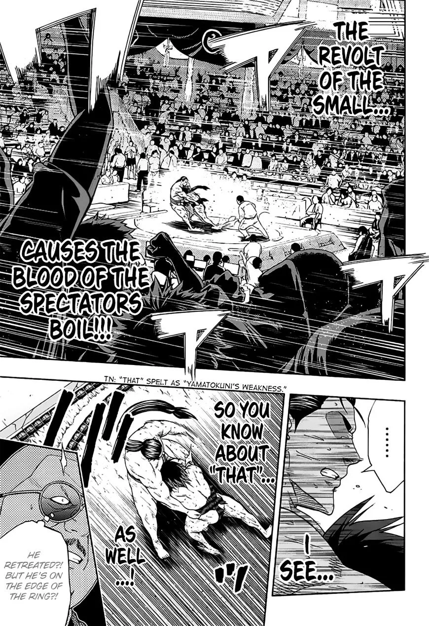 Hinomaru Zumou Chapter 150 page 7