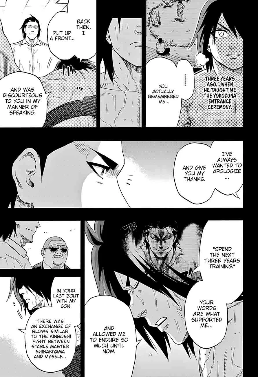 Hinomaru Zumou Chapter 153 page 12