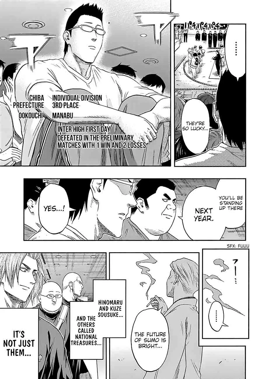 Hinomaru Zumou Chapter 153 page 16