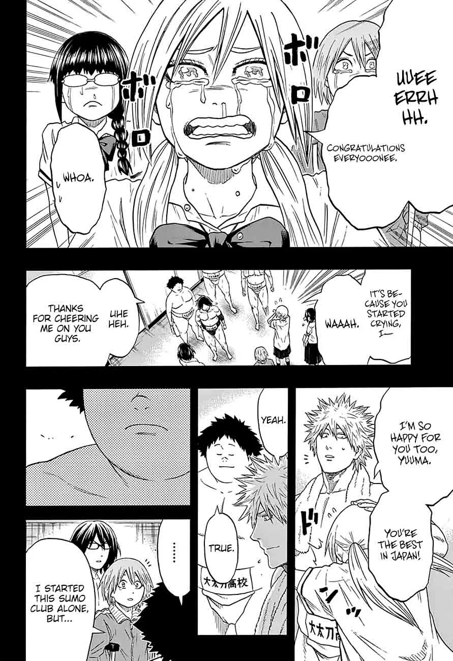 Hinomaru Zumou Chapter 153 page 9