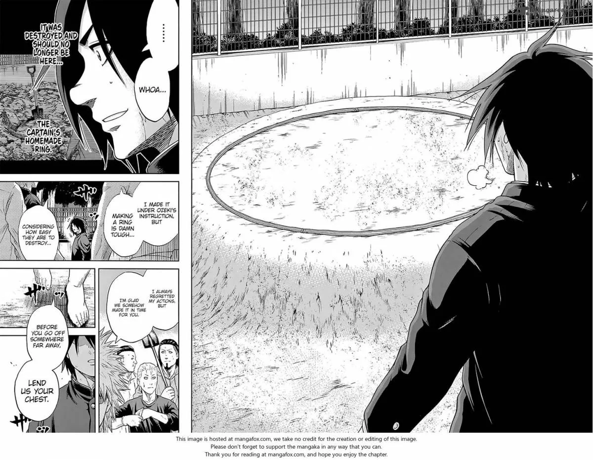 Hinomaru Zumou Chapter 154 page 17