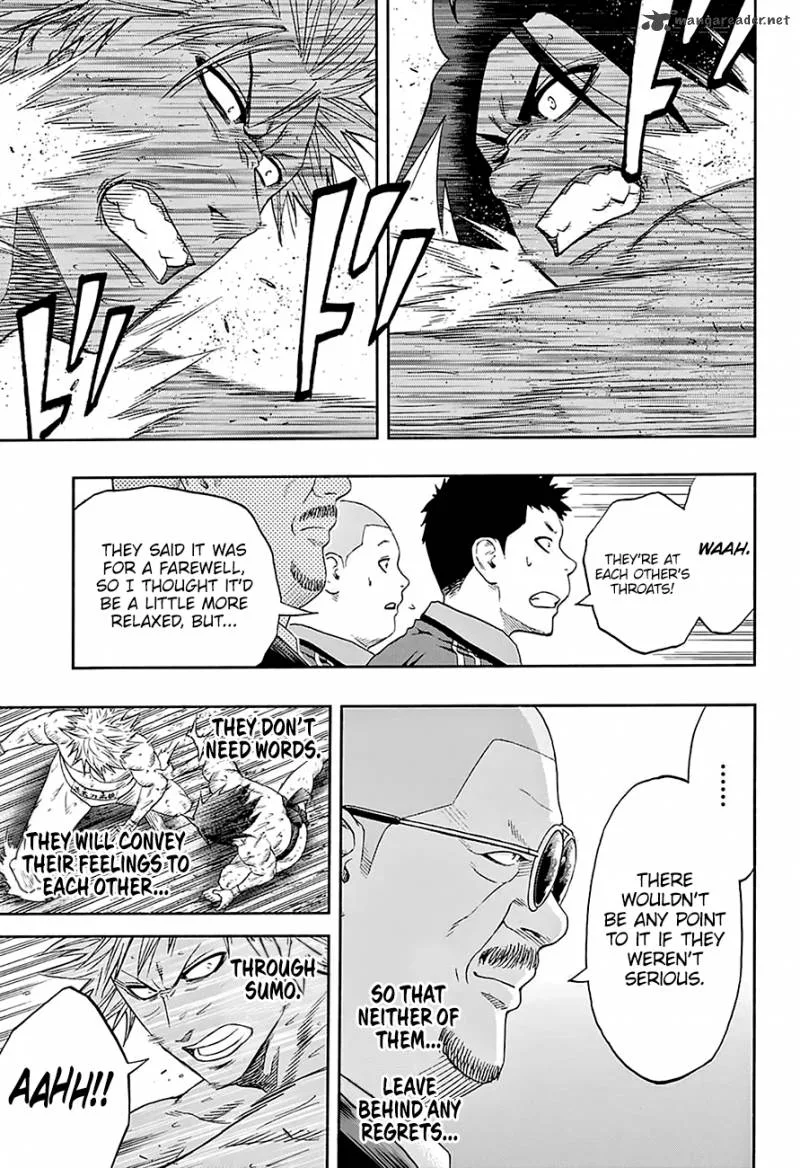 Hinomaru Zumou Chapter 155 page 15