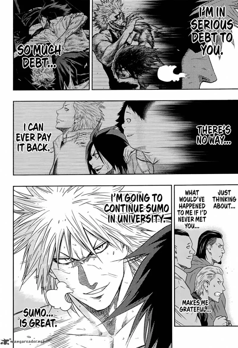 Hinomaru Zumou Chapter 155 page 16