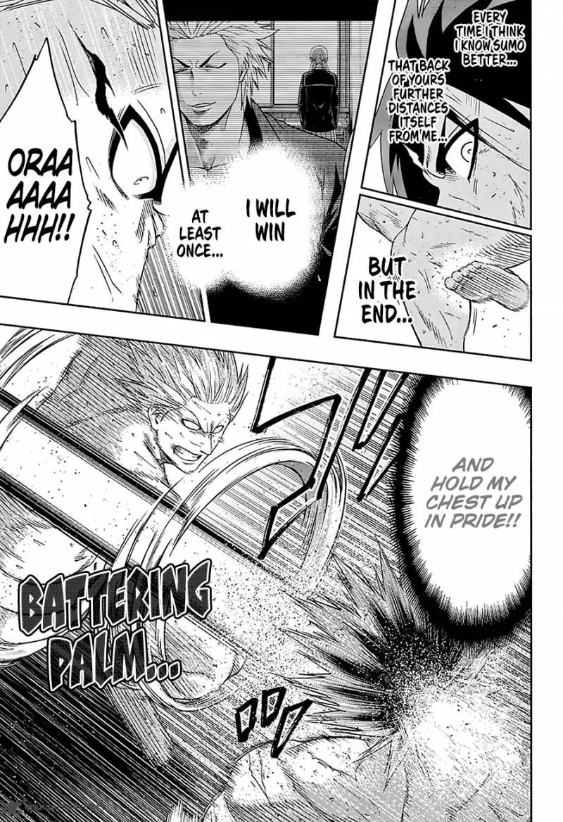 Hinomaru Zumou Chapter 155 page 17