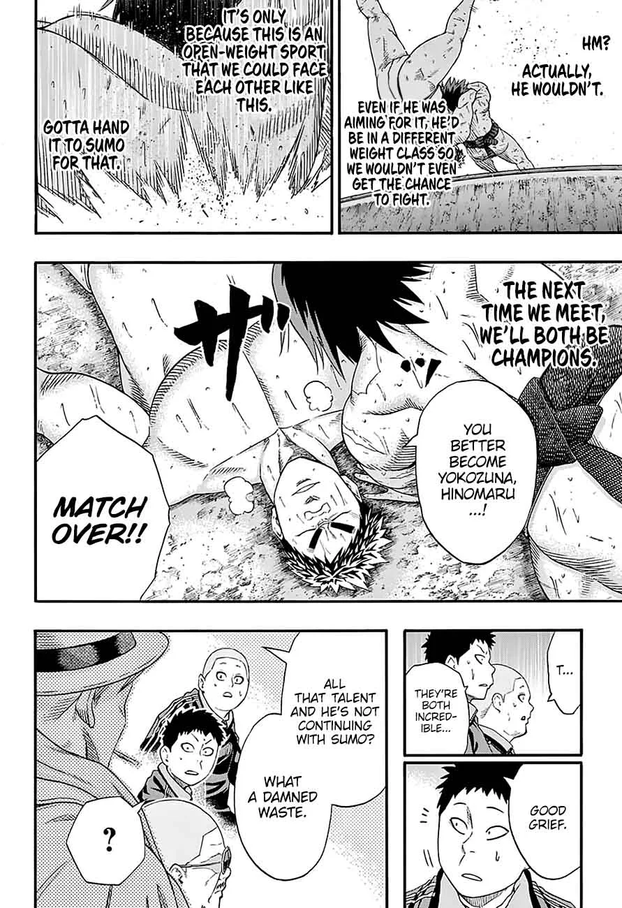 Hinomaru Zumou Chapter 156 page 14