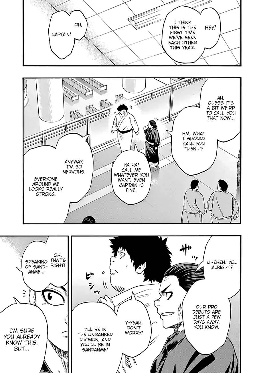 Hinomaru Zumou Chapter 158 page 8