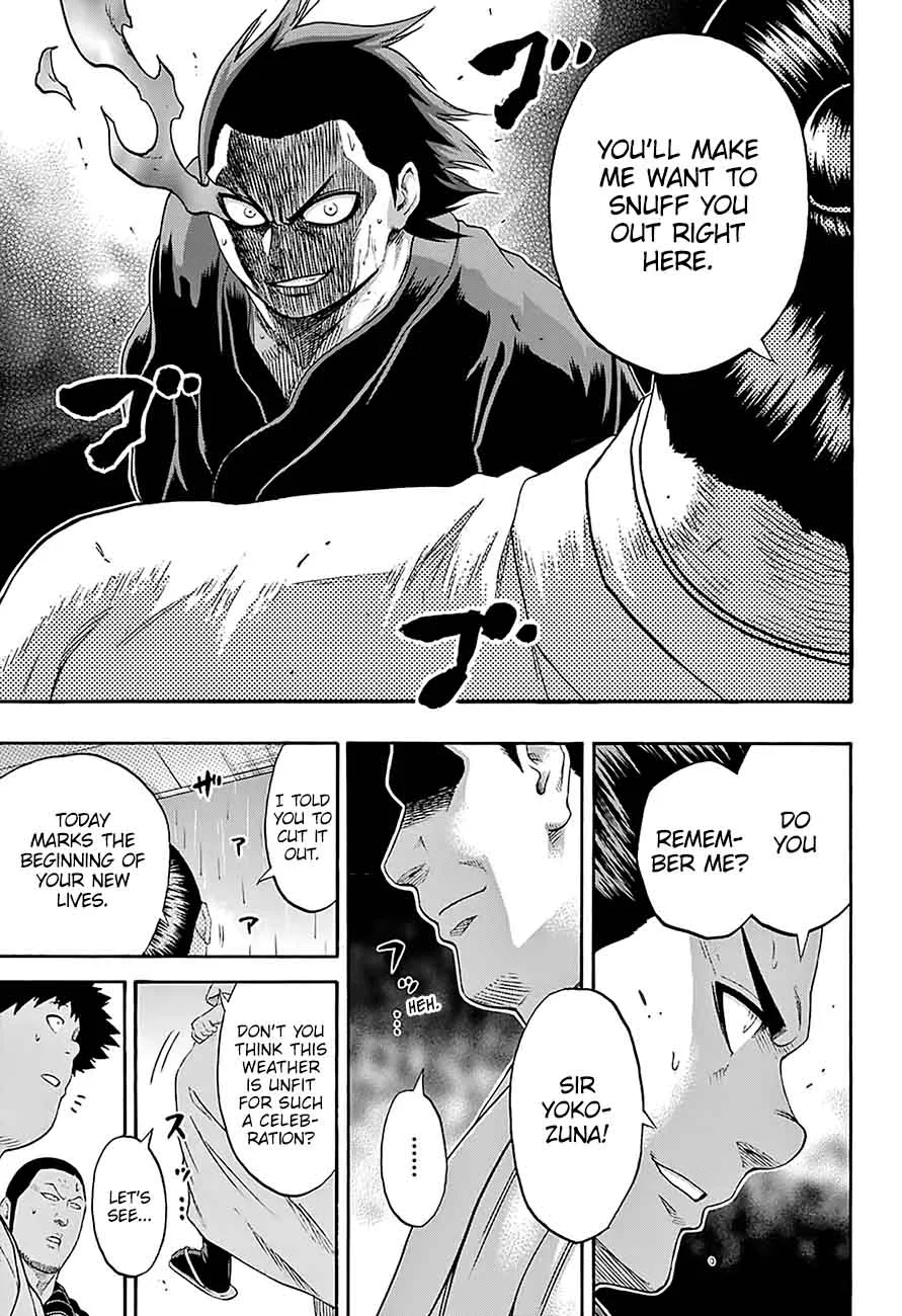 Hinomaru Zumou Chapter 158 page 15