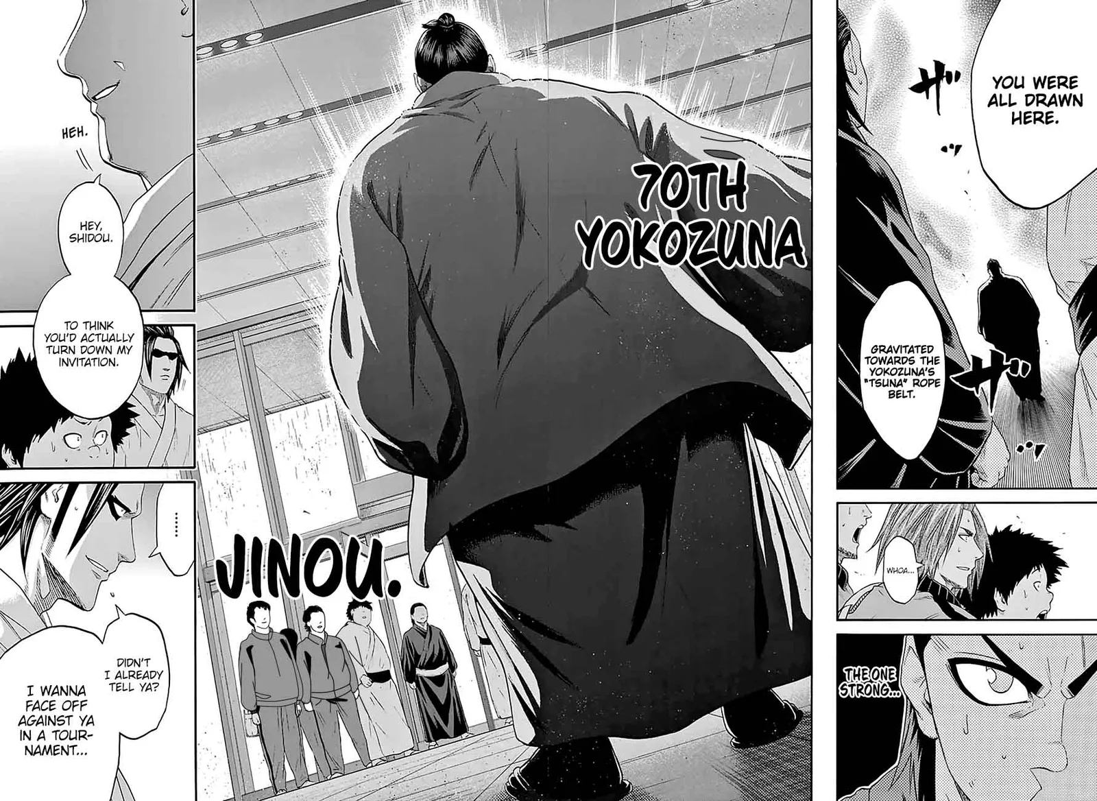 Hinomaru Zumou Chapter 158 page 13