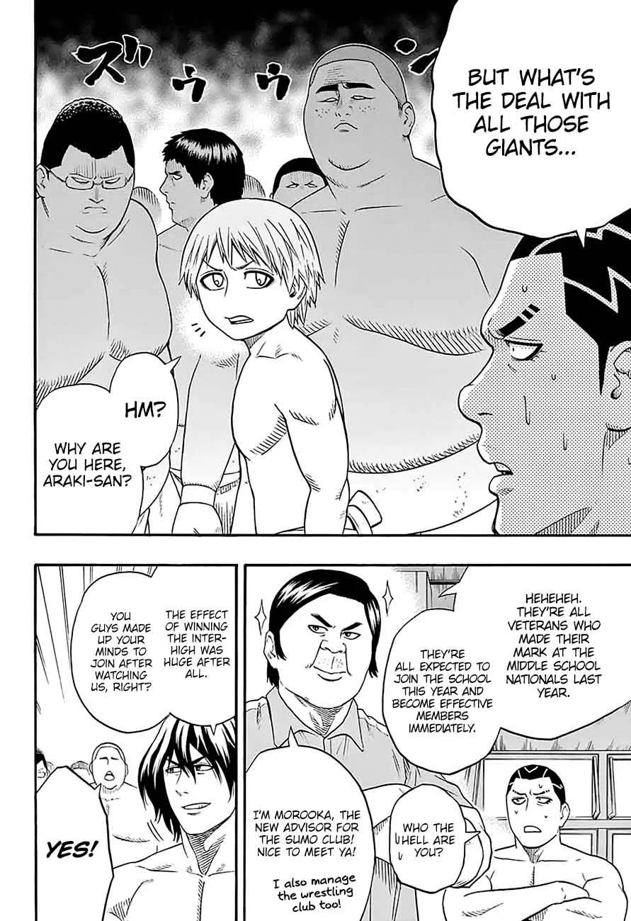 Hinomaru Zumou Chapter 159 page 11