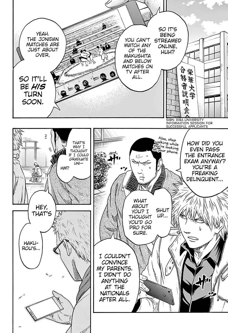 Hinomaru Zumou Chapter 159 page 15
