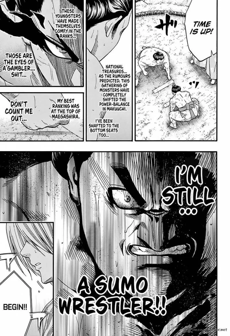 Hinomaru Zumou Chapter 162 page 12