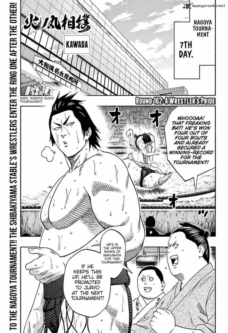 Hinomaru Zumou Chapter 162 page 2