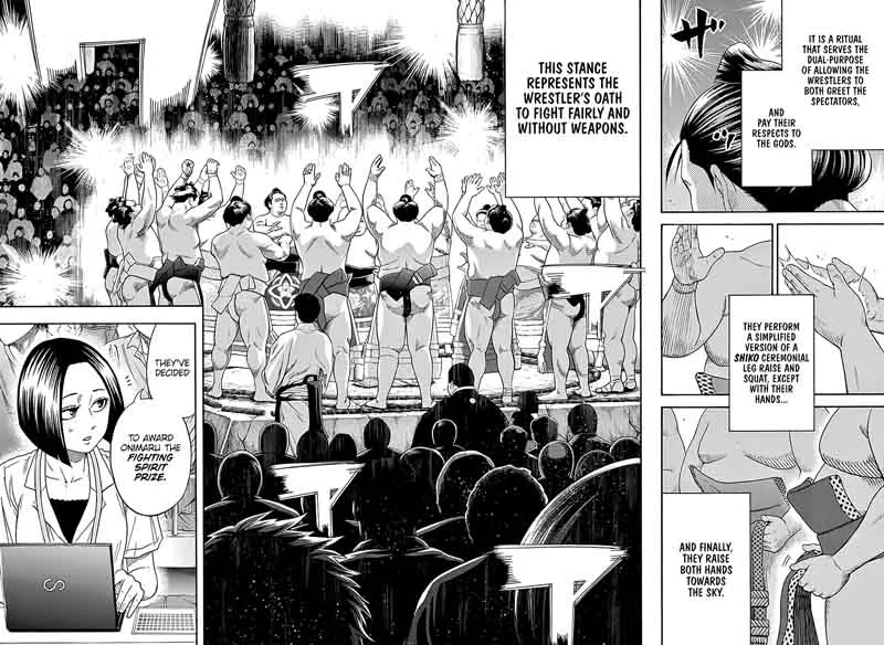 Hinomaru Zumou Chapter 166 page 3