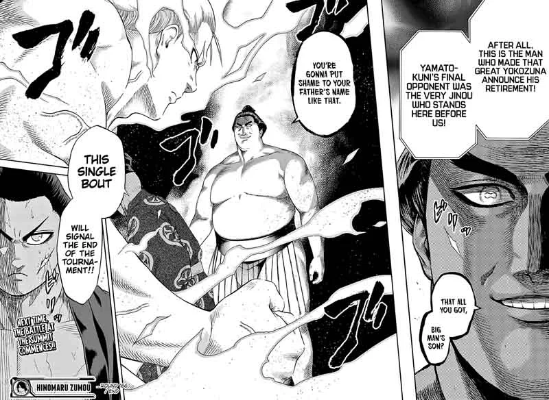 Hinomaru Zumou Chapter 166 page 18