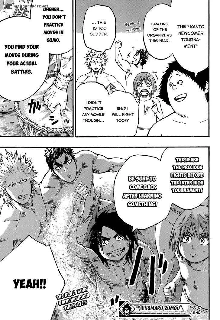 Hinomaru Zumou Chapter 17 page 19