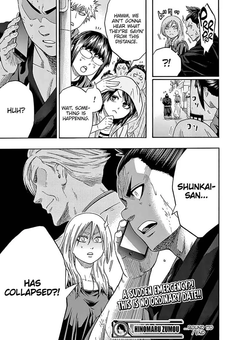 Hinomaru Zumou Chapter 170 page 23
