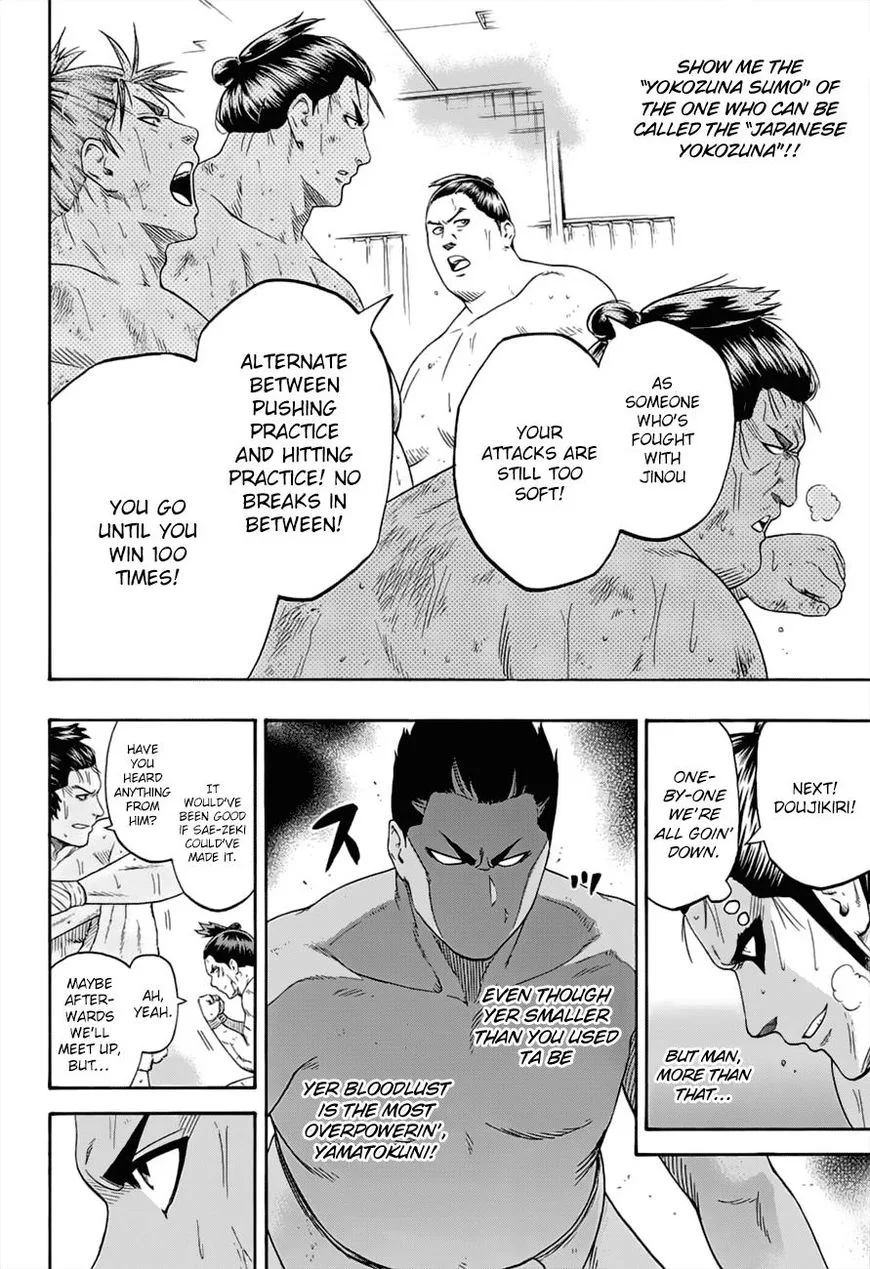 Hinomaru Zumou Chapter 176 page 16