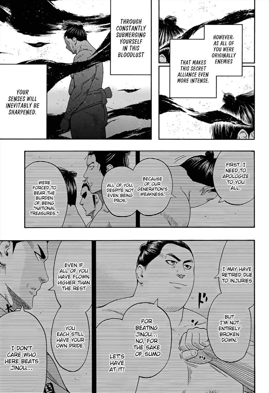 Hinomaru Zumou Chapter 176 page 15