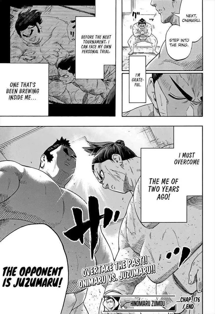 Hinomaru Zumou Chapter 176 page 19