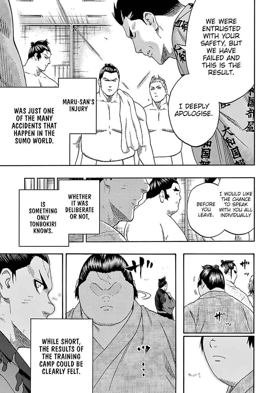 Hinomaru Zumou Chapter 181 page 17
