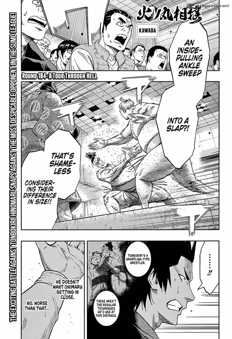 Hinomaru Zumou Chapter 184 page 2