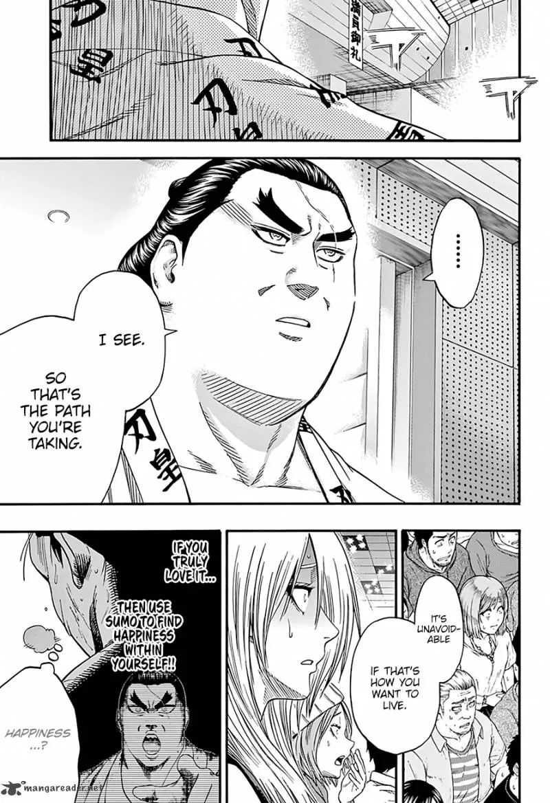 Hinomaru Zumou Chapter 184 page 17