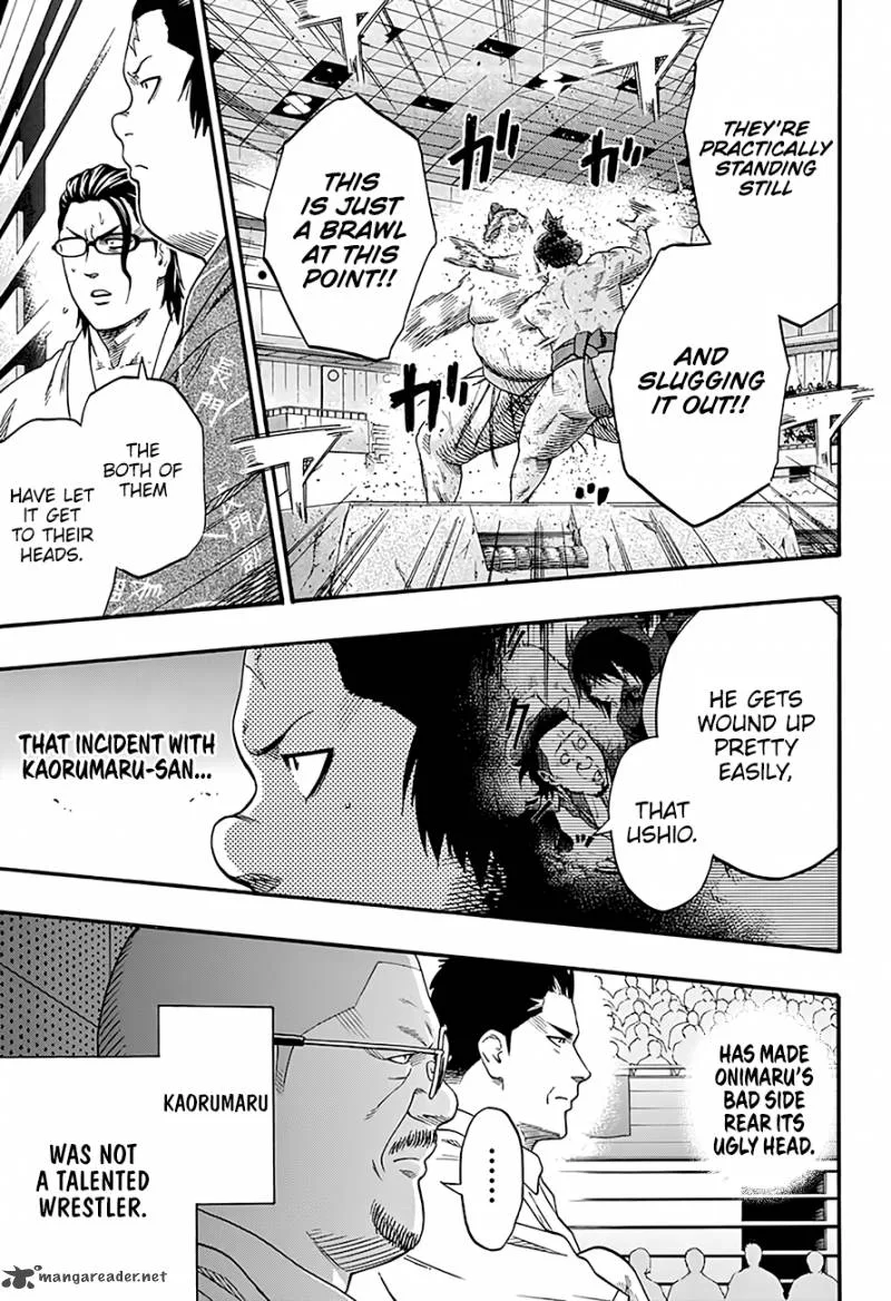 Hinomaru Zumou Chapter 184 page 9