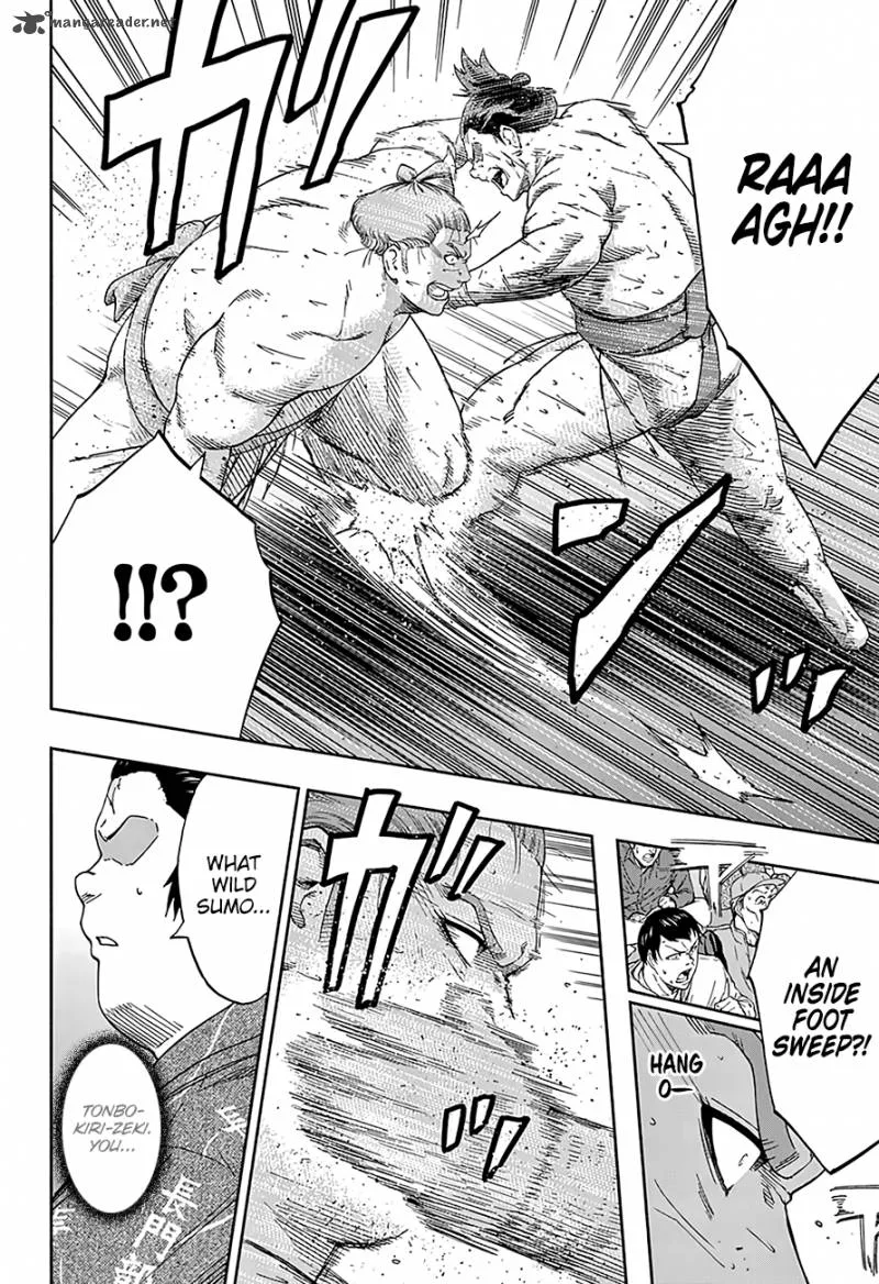 Hinomaru Zumou Chapter 184 page 14