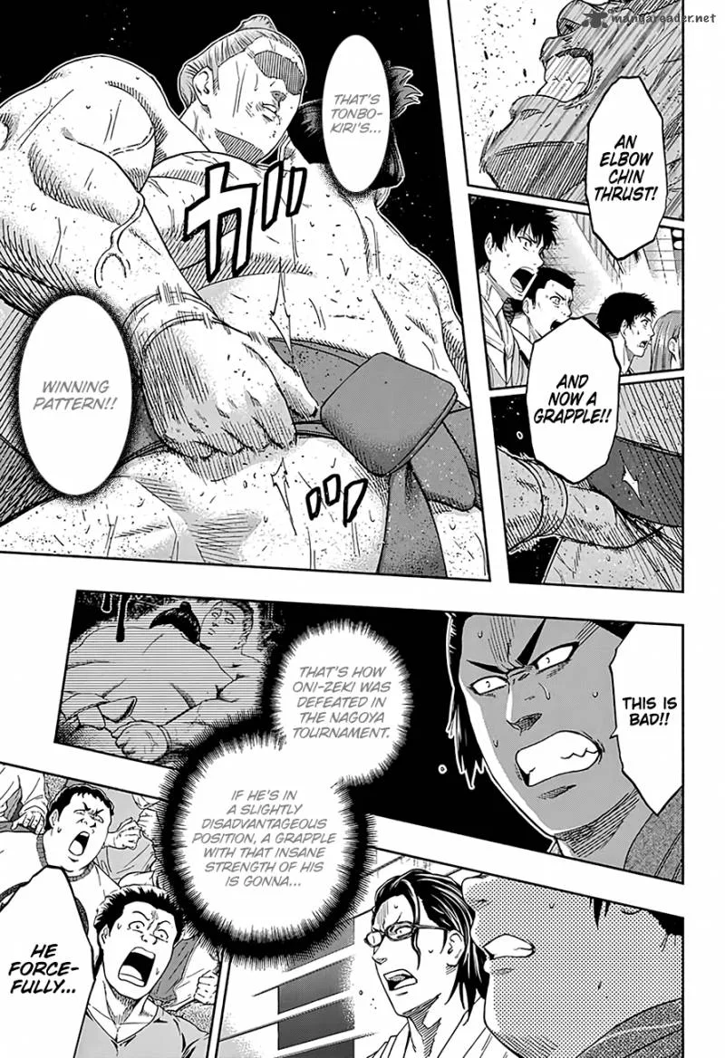 Hinomaru Zumou Chapter 185 page 7