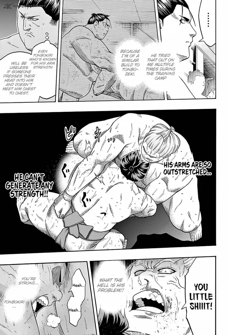 Hinomaru Zumou Chapter 185 page 11