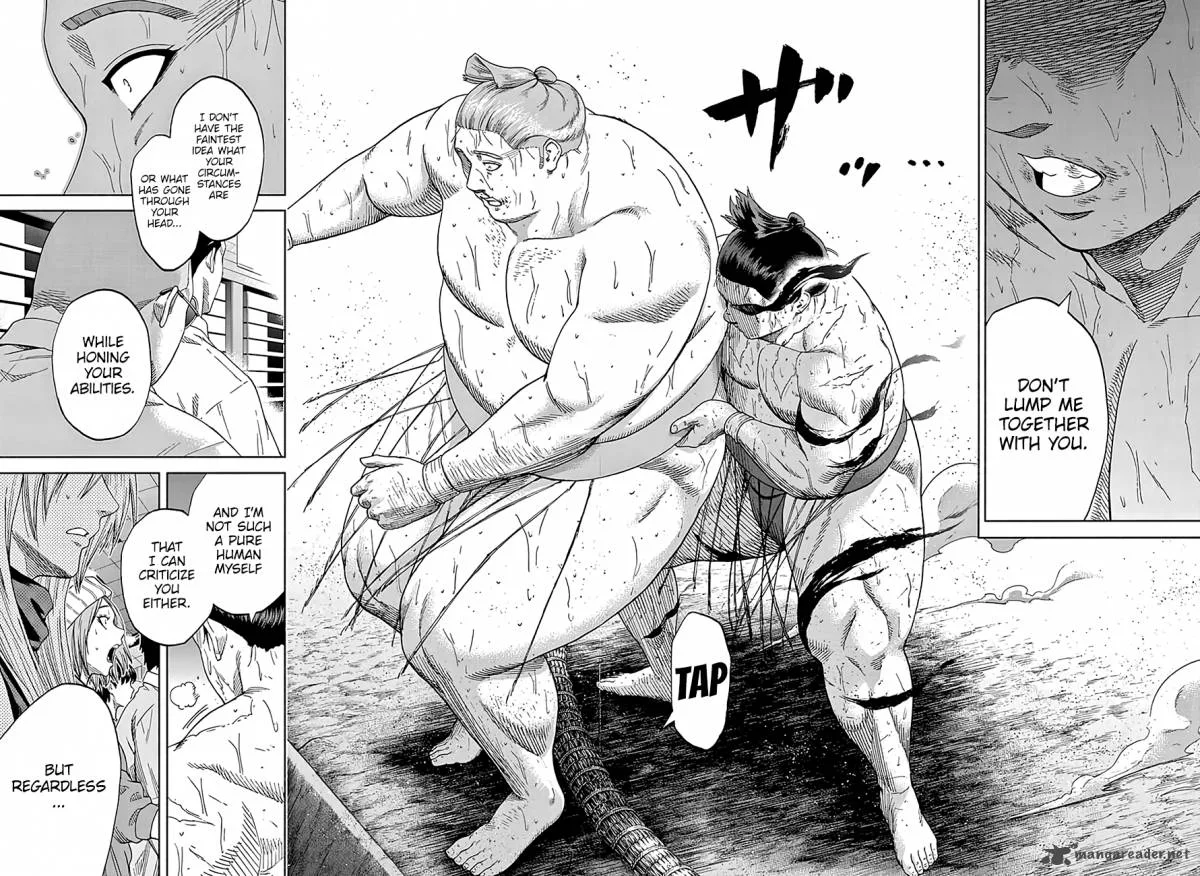Hinomaru Zumou Chapter 185 page 17
