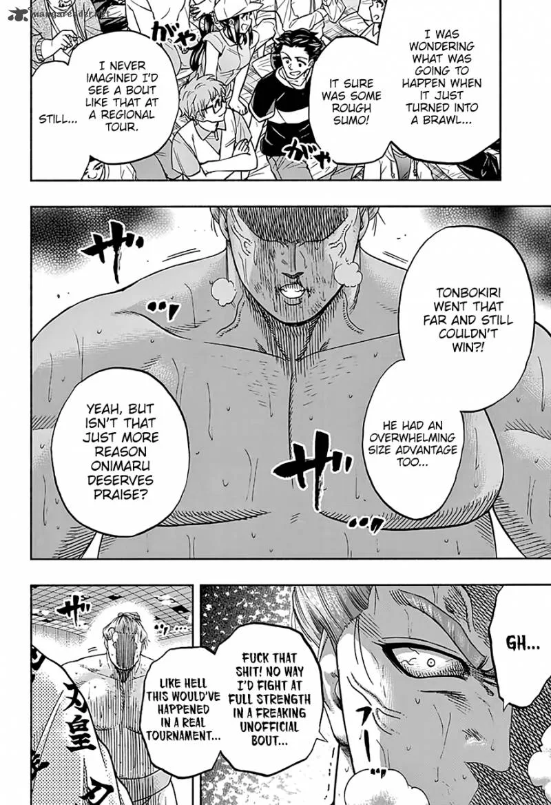 Hinomaru Zumou Chapter 186 page 3
