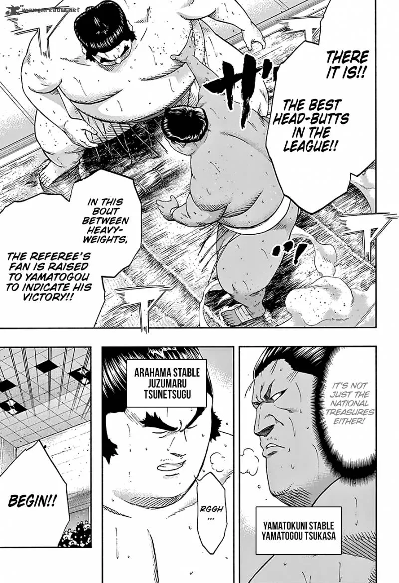 Hinomaru Zumou Chapter 186 page 12