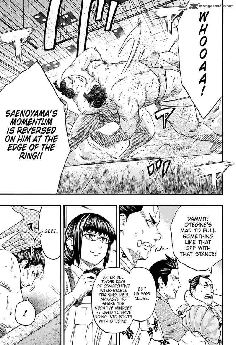 Hinomaru Zumou Chapter 186 page 16
