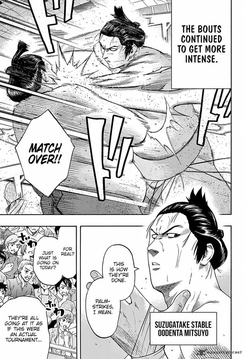 Hinomaru Zumou Chapter 186 page 10