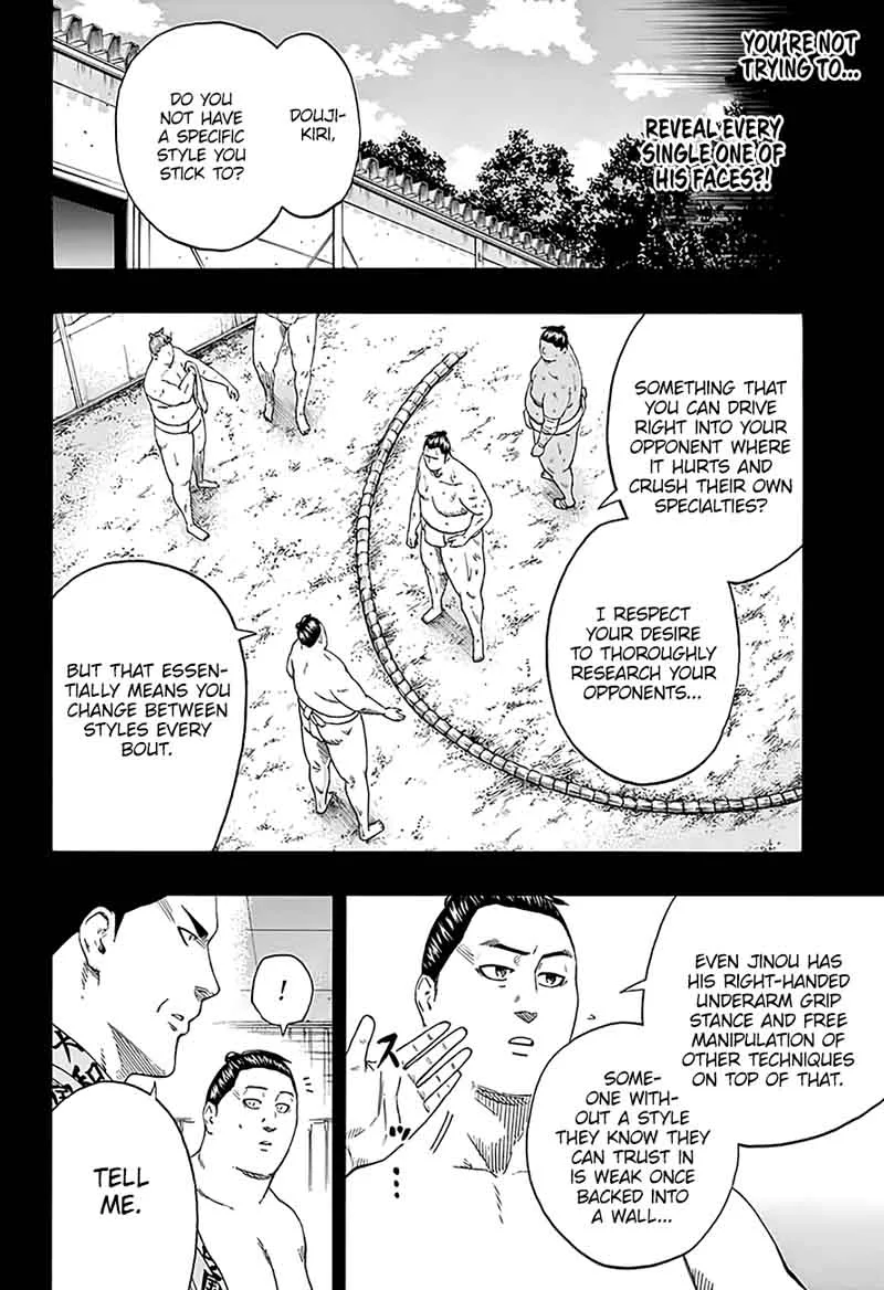 Hinomaru Zumou Chapter 187 page 14