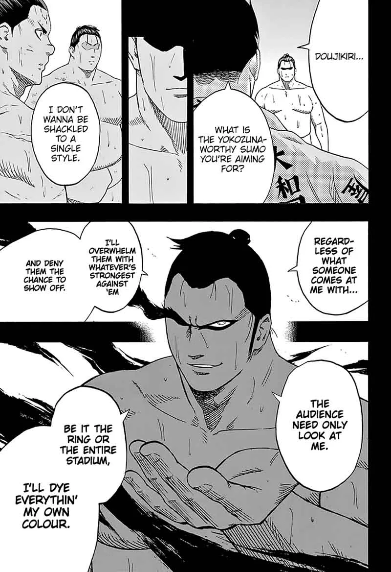 Hinomaru Zumou Chapter 187 page 15