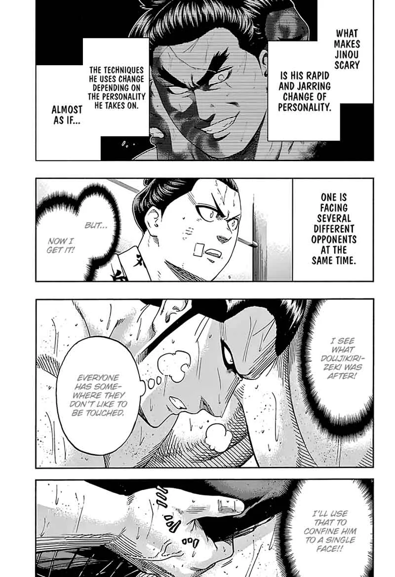 Hinomaru Zumou Chapter 188 page 3