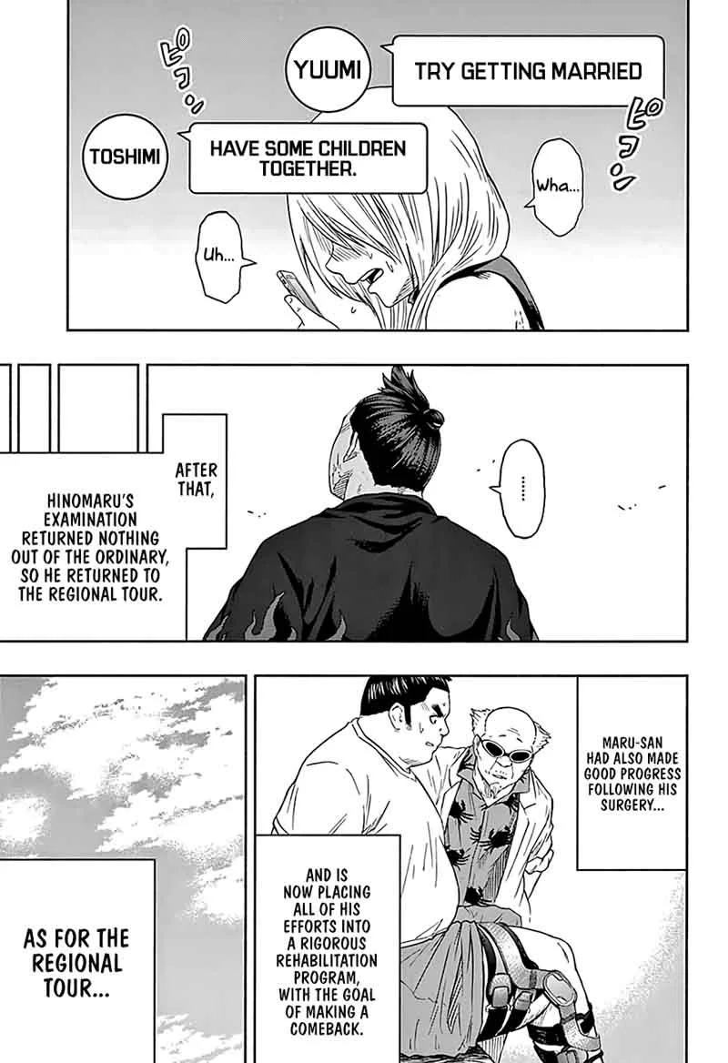 Hinomaru Zumou Chapter 189 page 18