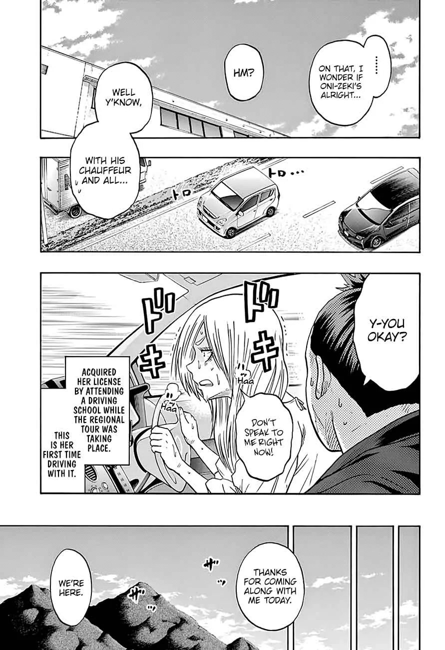 Hinomaru Zumou Chapter 190 page 7