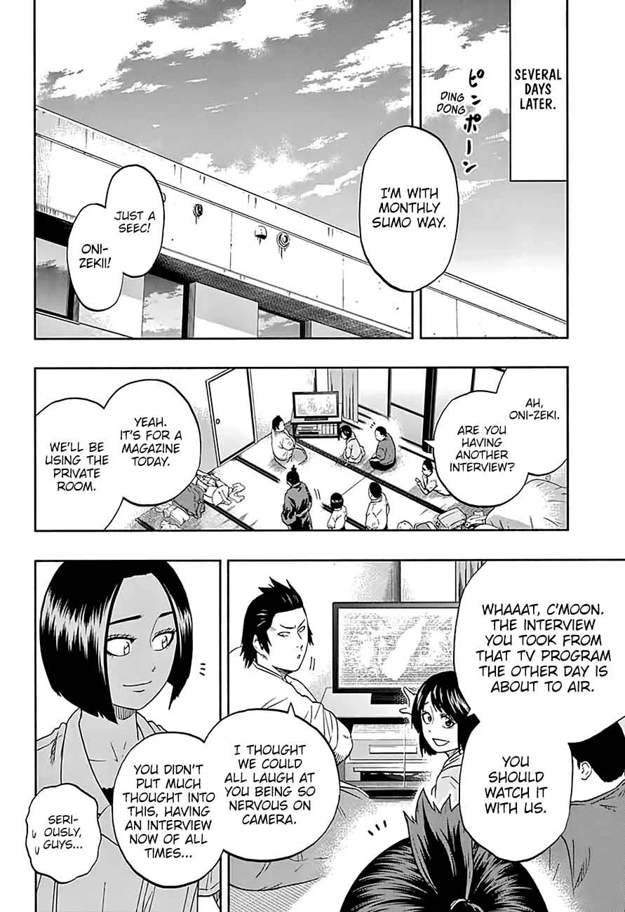 Hinomaru Zumou Chapter 190 page 18
