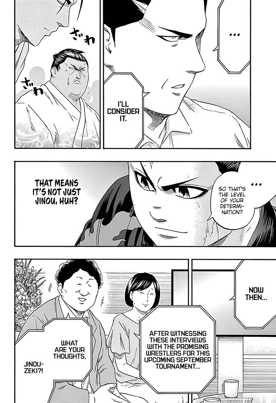Hinomaru Zumou Chapter 191 page 14