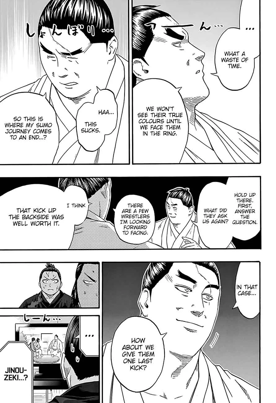 Hinomaru Zumou Chapter 191 page 17