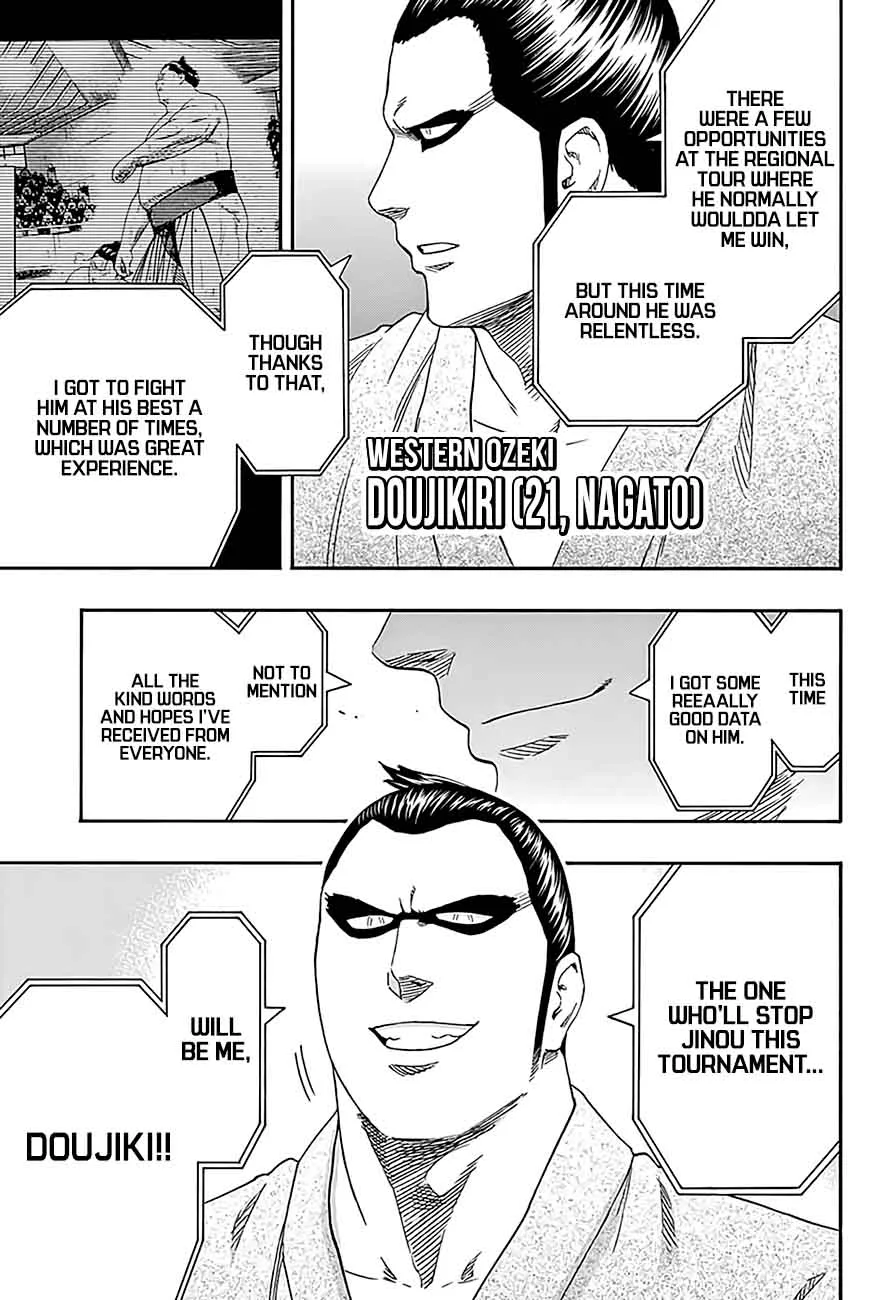 Hinomaru Zumou Chapter 191 page 8