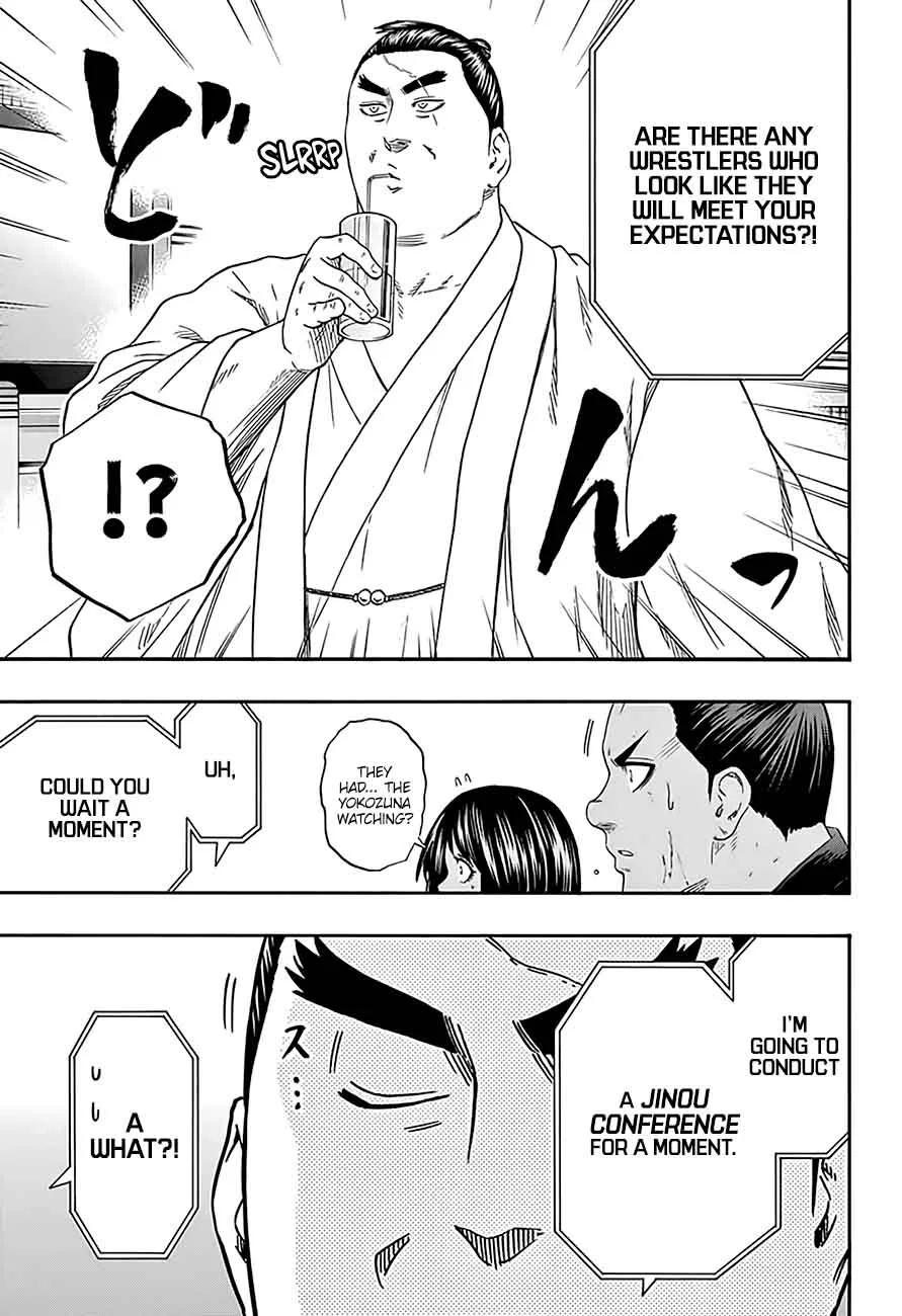 Hinomaru Zumou Chapter 191 page 15