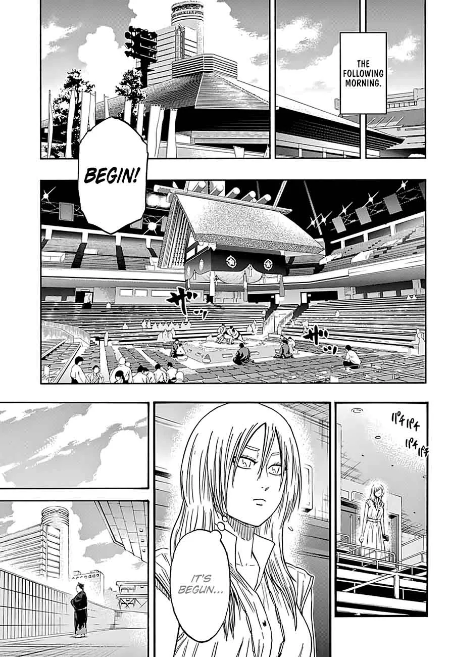 Hinomaru Zumou Chapter 192 page 14